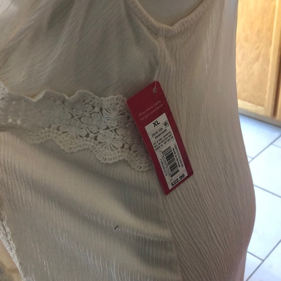 Wrap, cream colored, ties in the front - Picture 4 of 6